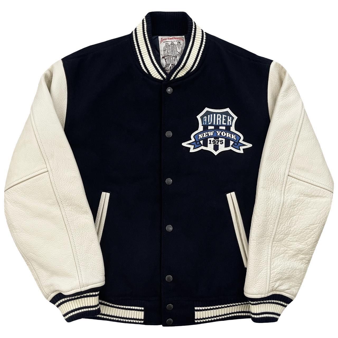 Avirex Avirex Leather Varsity Jacket Size US M / EU 48-50 / 2 - 2 Thumbnail