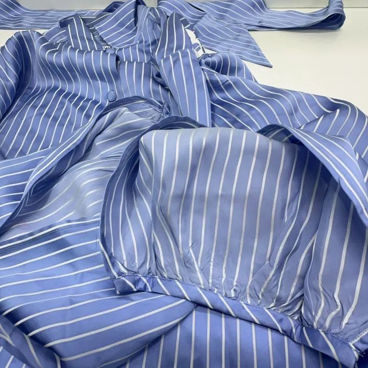 Balenciaga Balenciaga Balenciaga Loose Striped ButtonUp Shirt -2507 Size US S / EU 44-46 / 1 - 7 Thumbnail