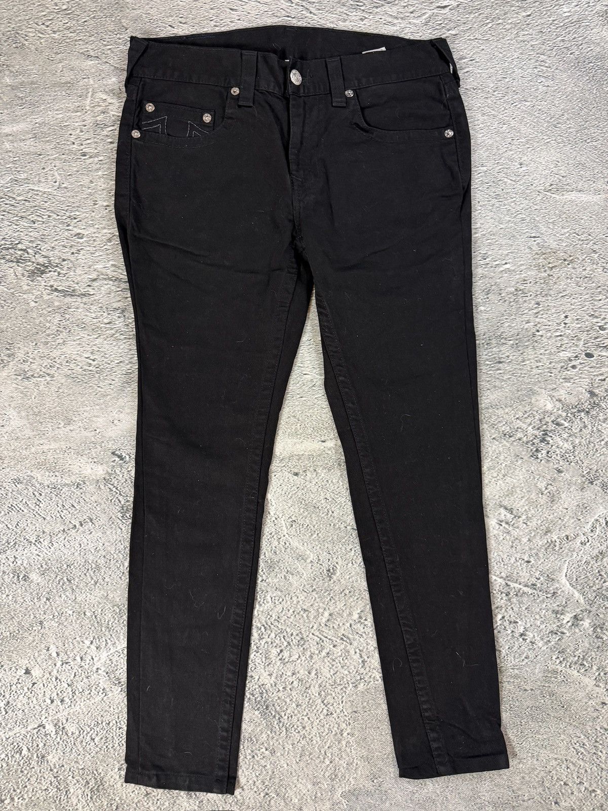 True Religion True Religion vintage jeans slim black Y2K Size US 33 - 6 Thumbnail
