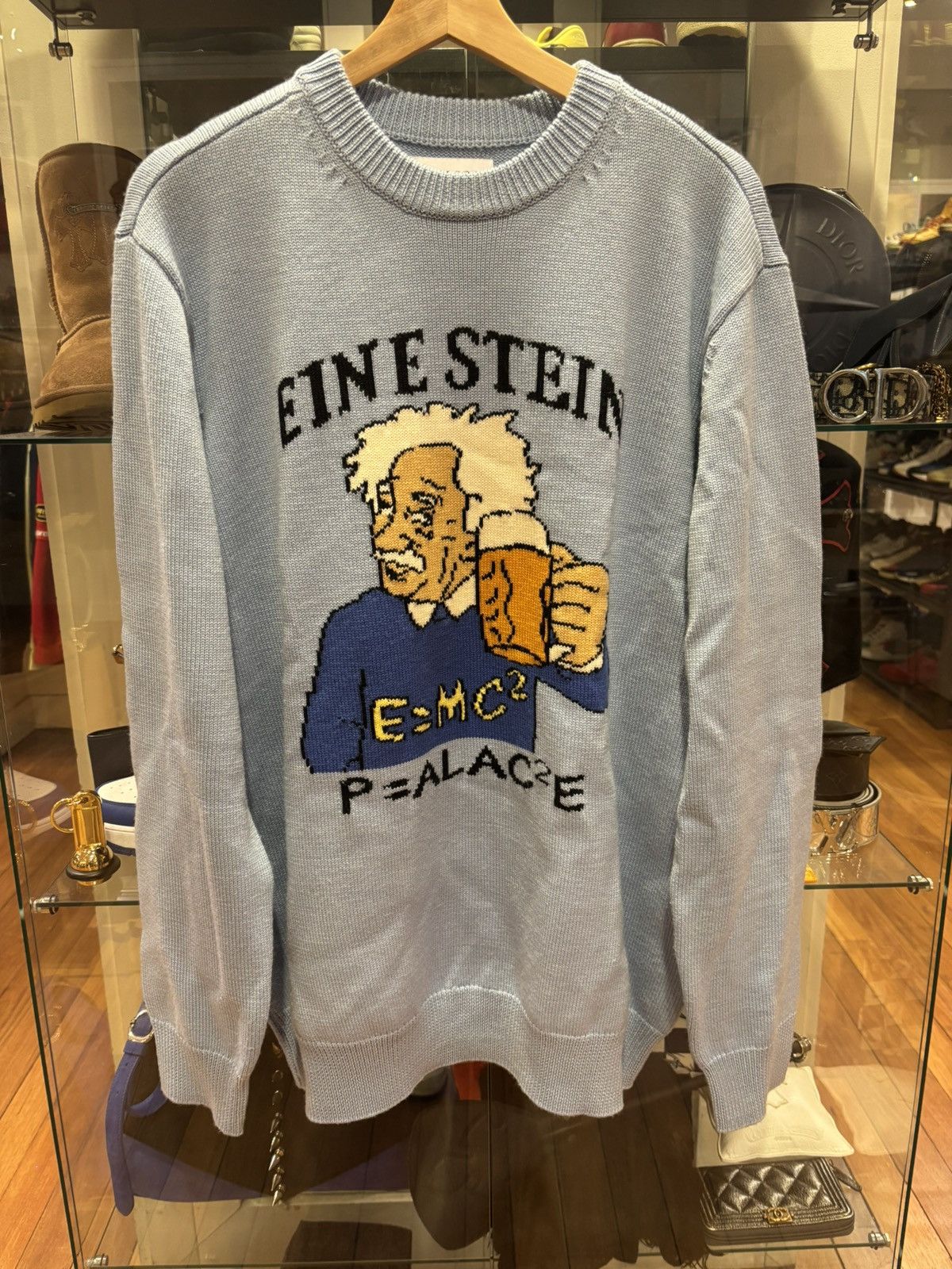 Palace Palace Ein Stein Knit Sweater Size US XL / EU 56 / 4 - 1 Thumbnail