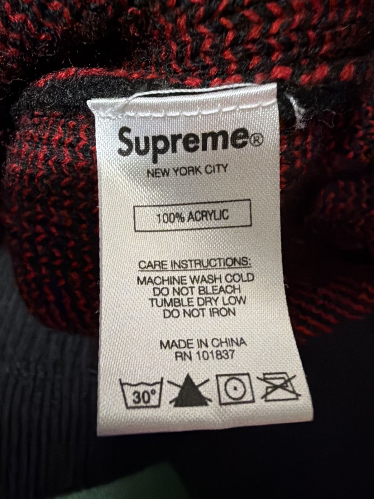 Supreme × Thrasher Supreme x Thrasher Reverse Logo Sweater FW21 Great Condition Size US M / EU 48-50 / 2 - 13 Thumbnail