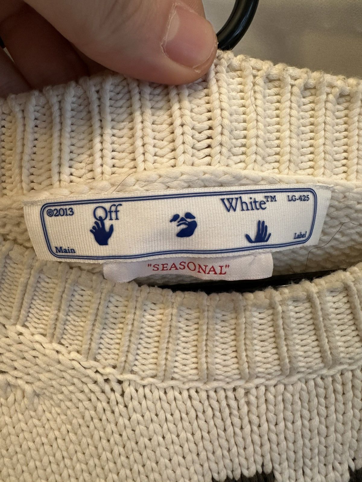 Off-White Off-White Cat Sweater Size US M / EU 48-50 / 2 - 5 Thumbnail