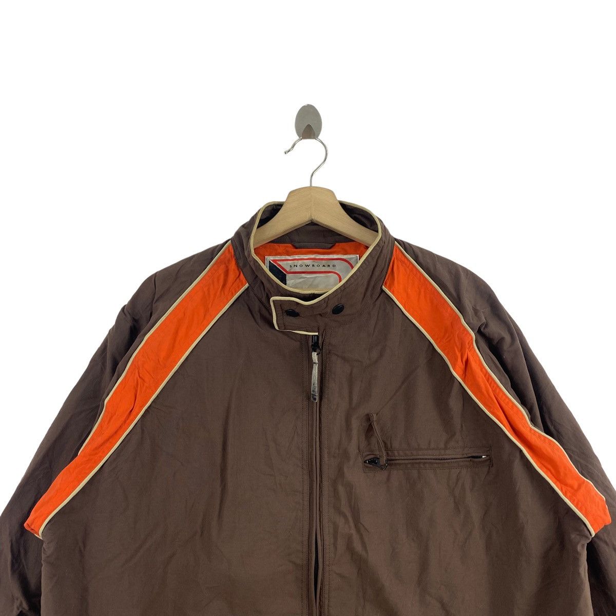 Other LISKY SNOWBOARD Multi Pockets Brown Windbreaker Coach Jacket Size US M / EU 48-50 / 2 - 2 Thumbnail