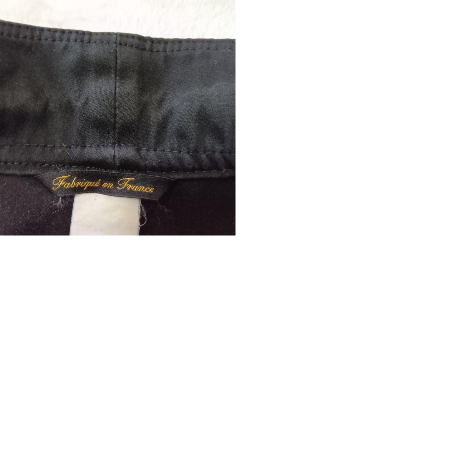 Vintage LE LABOUREUR Jacket French Moleskin Size 40 Black Men Made in France Size US XXS / EU 40 - 9 Thumbnail