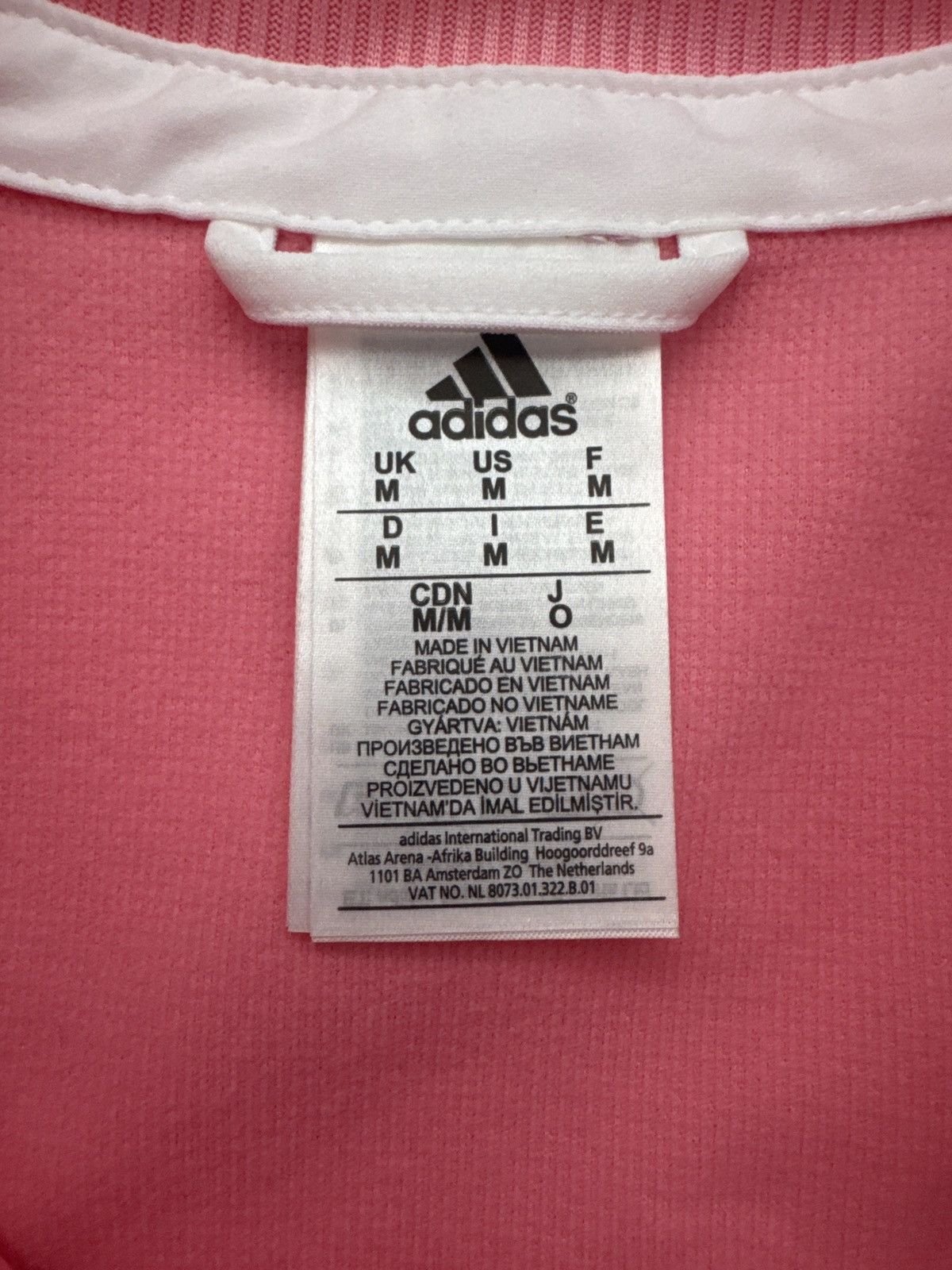 Adidas 2015-16 pink Juventus warm up Size US M / EU 48-50 / 2 - 3 Thumbnail