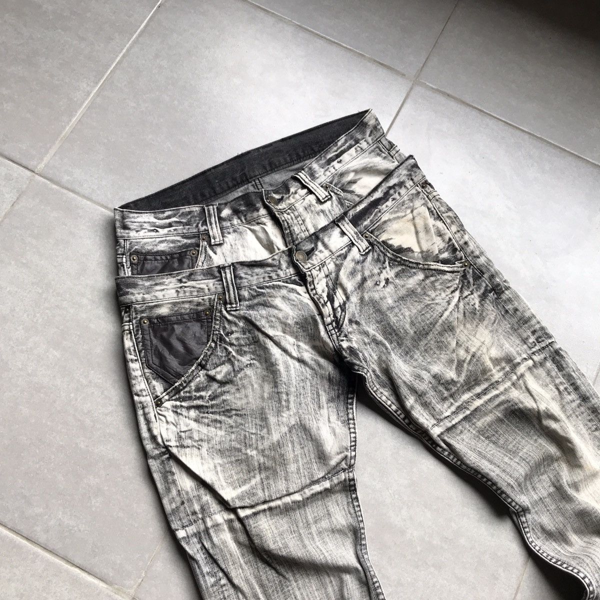 Japanese Brand × PPFM × semanticdesign Double waist jeans Size US 32 / EU 48 - 2 Thumbnail