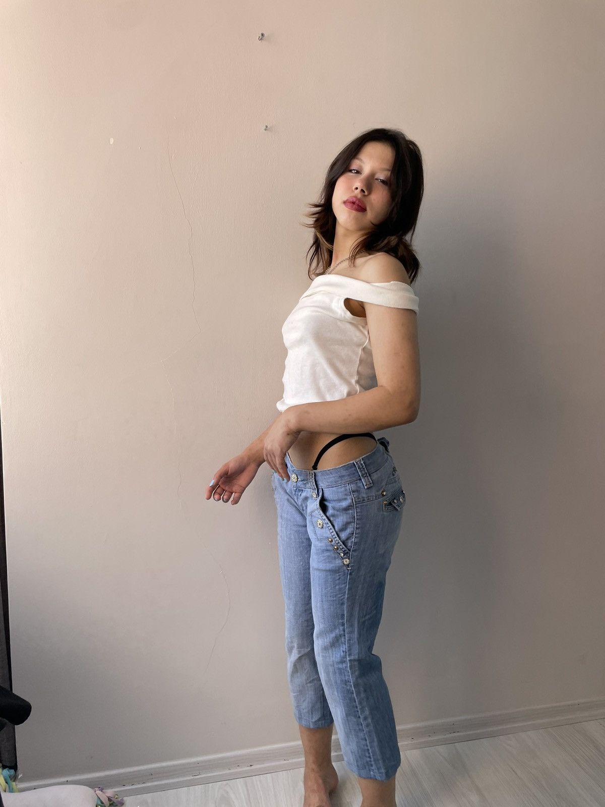 Vintage y2k capri Size 26" / US 2 / IT 38 - 4 Thumbnail