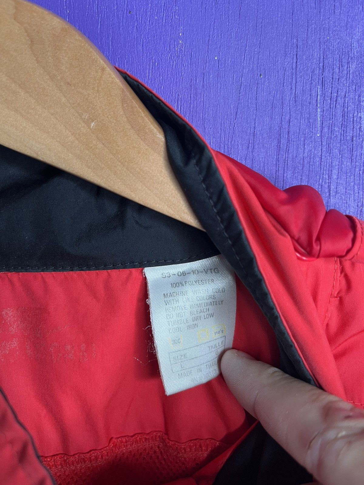 Nike × Vintage Vintage 90s Nike FIT anorak windbreaker jacket Size US L / EU 52-54 / 3 - 4 Thumbnail