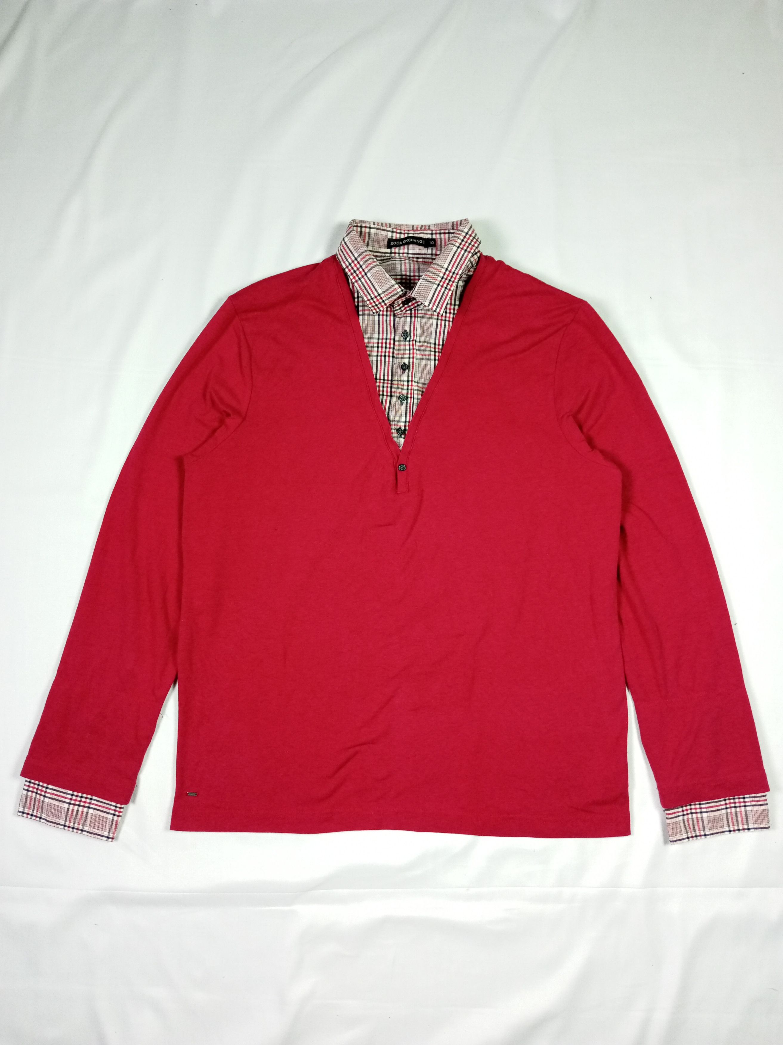 Soda Exchange Millenial Style Double layer Oxford longsleeve