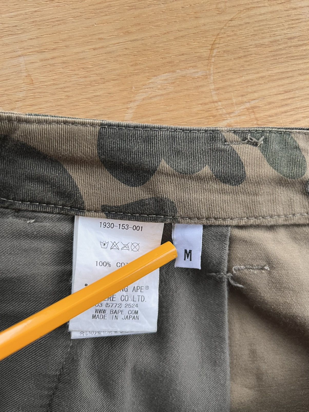 Bape Bape - OG Cargo Shorts - Made in Japan Size US 33 - 5 Thumbnail