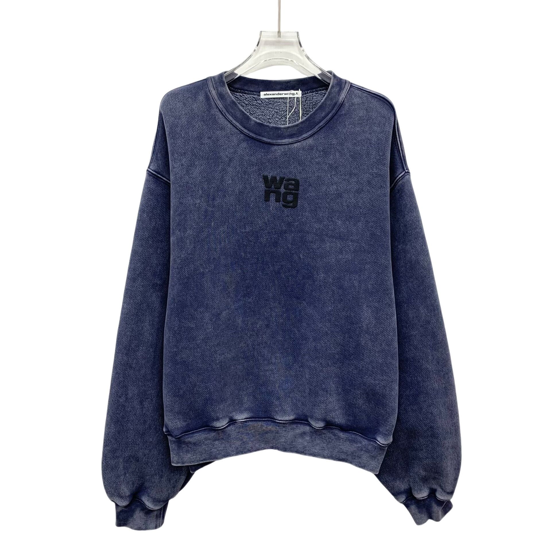 Alexander Wang Alexander Wang Acid Wash Logo Sweatshirt Size M Size US M / EU 48-50 / 2 - 1 Thumbnail
