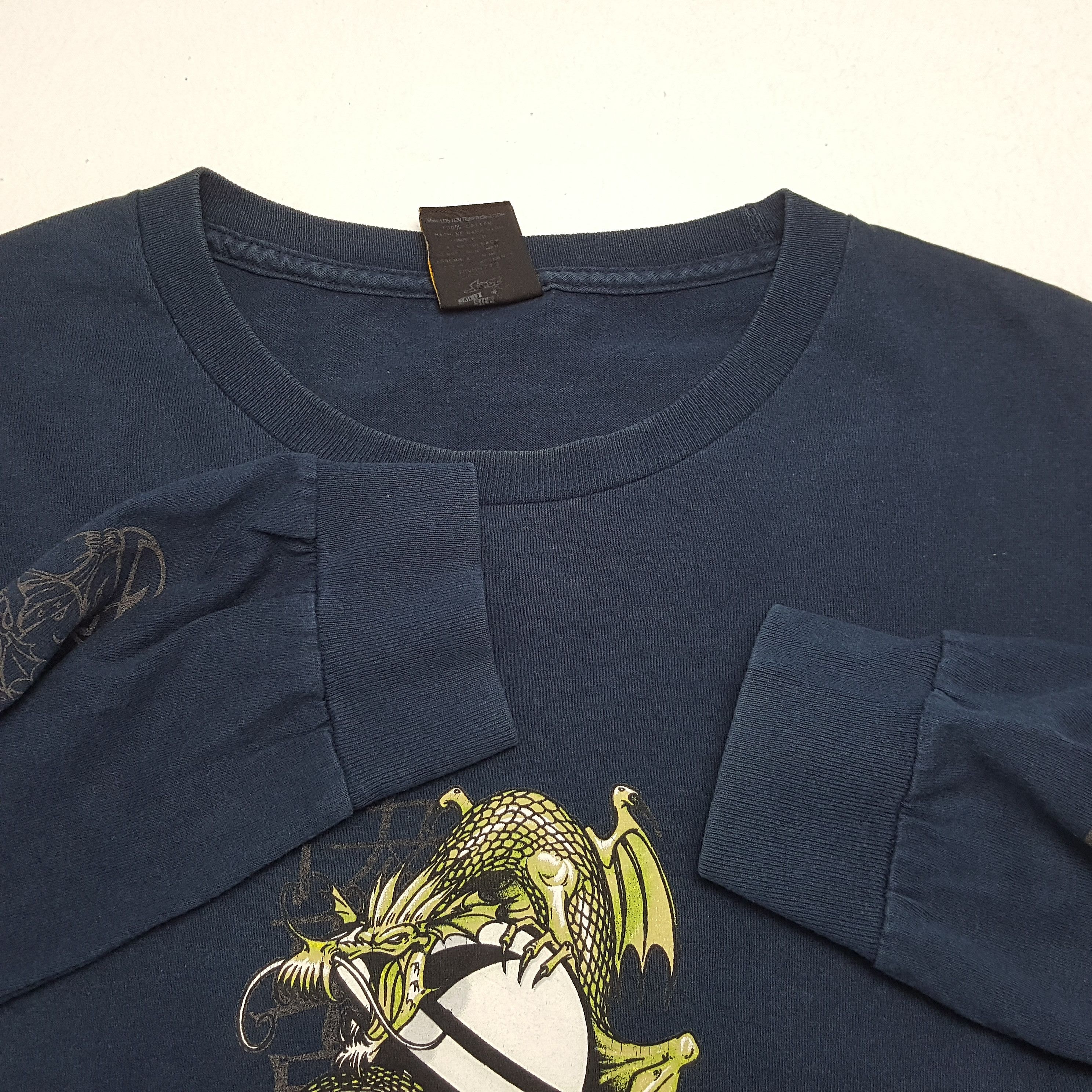 Lost Enterprises × Vintage Vintage LOST American Skateboard Style Brand T-Shirts Size US L / EU 52-54 / 3 - 9 Thumbnail