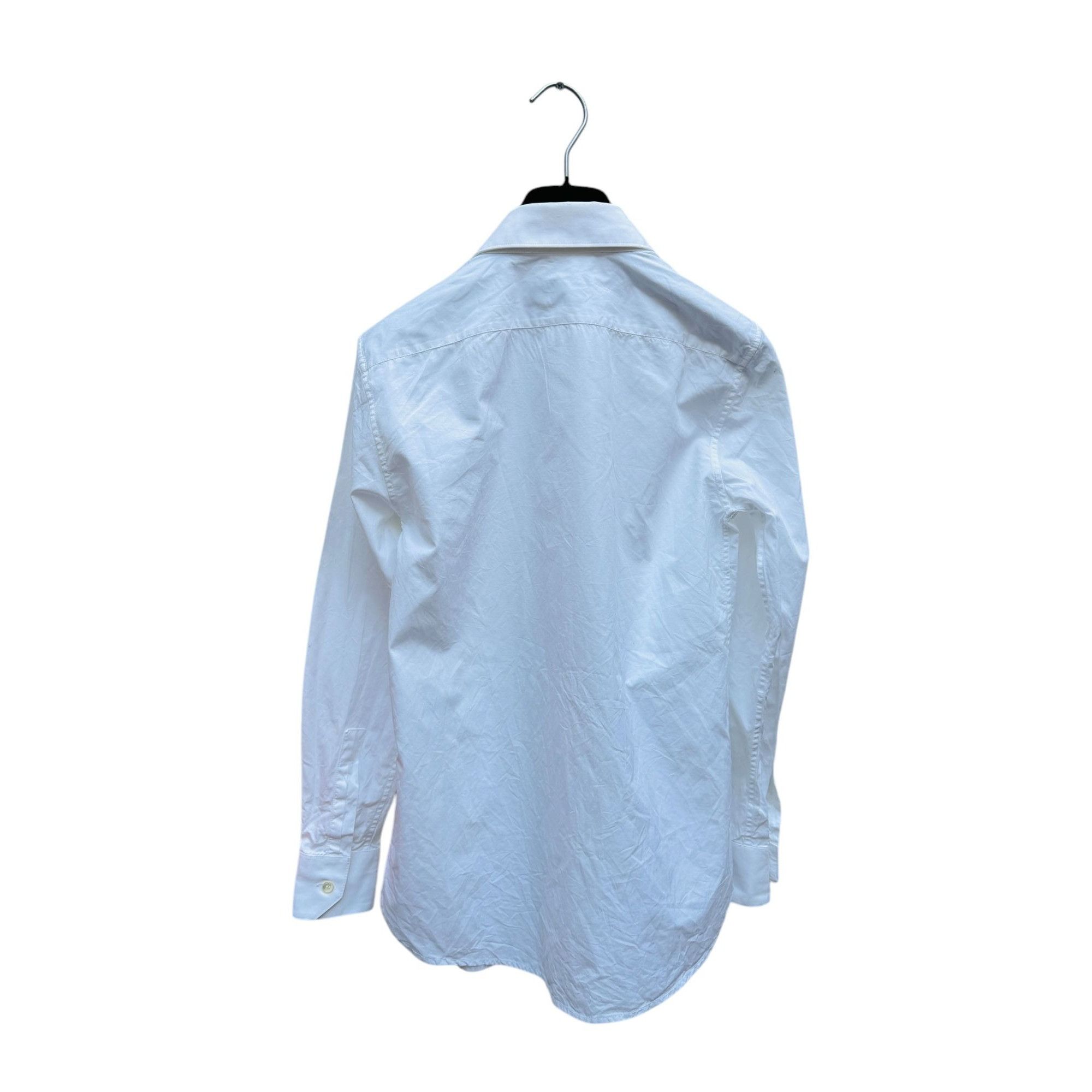 Saint Laurent Paris White Shirt Size XS / US 0-2 / IT 36-38 - 3 Thumbnail