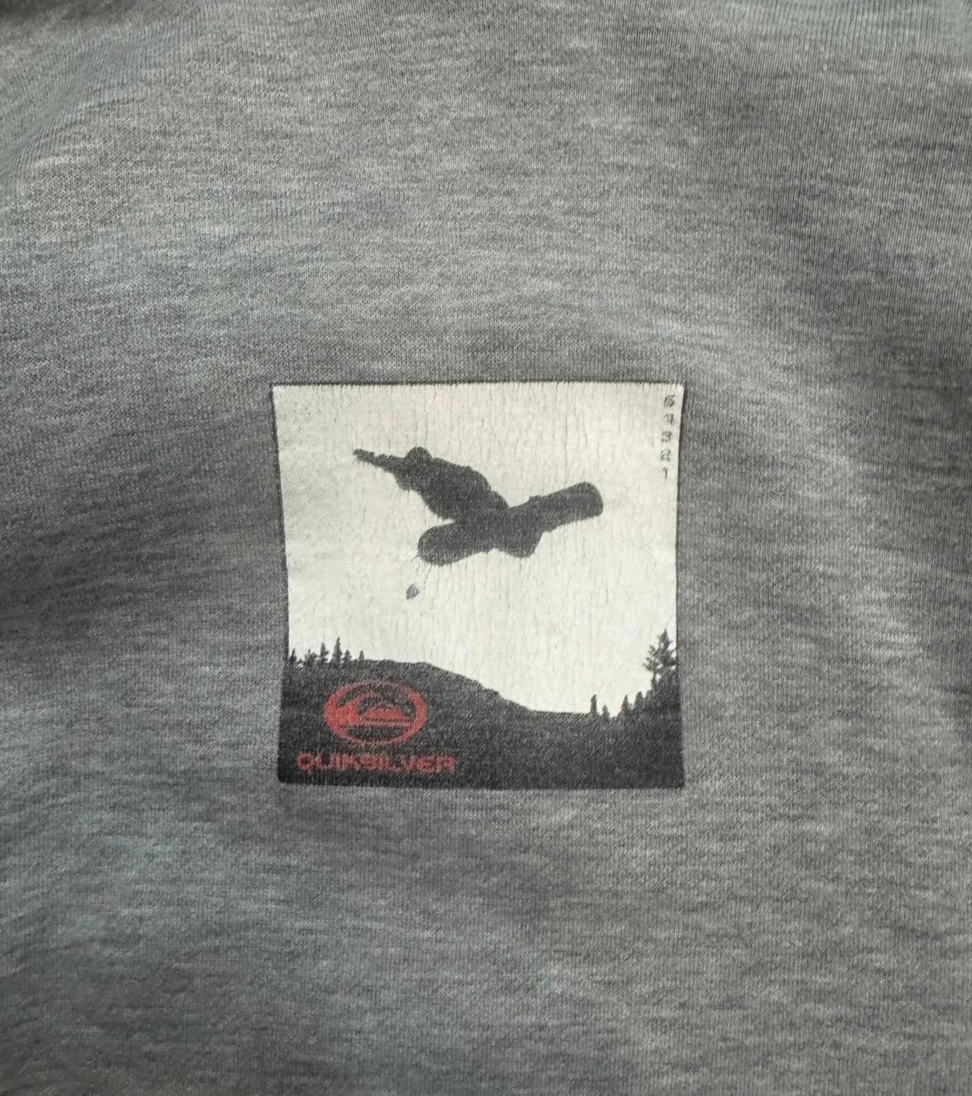 Quiksilver Quiksilver Snowboarding Hoodie Mens MD Y2K 90s Rare Grail Size US M / EU 48-50 / 2 - 2 Thumbnail