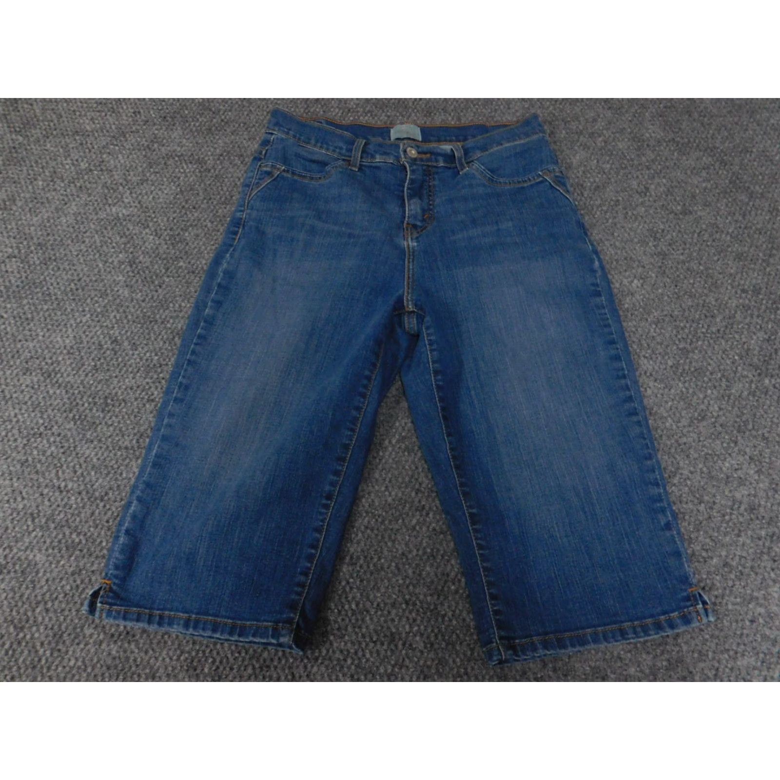 Levi's Levi's Jeans Womens 10 Blue Slimming 512 Straight Regular Denim Cotton Blend Waist 28 Inseam 25 in Zip Zipper Size 32" / US 10 / IT 46 - 2 Thumbnail