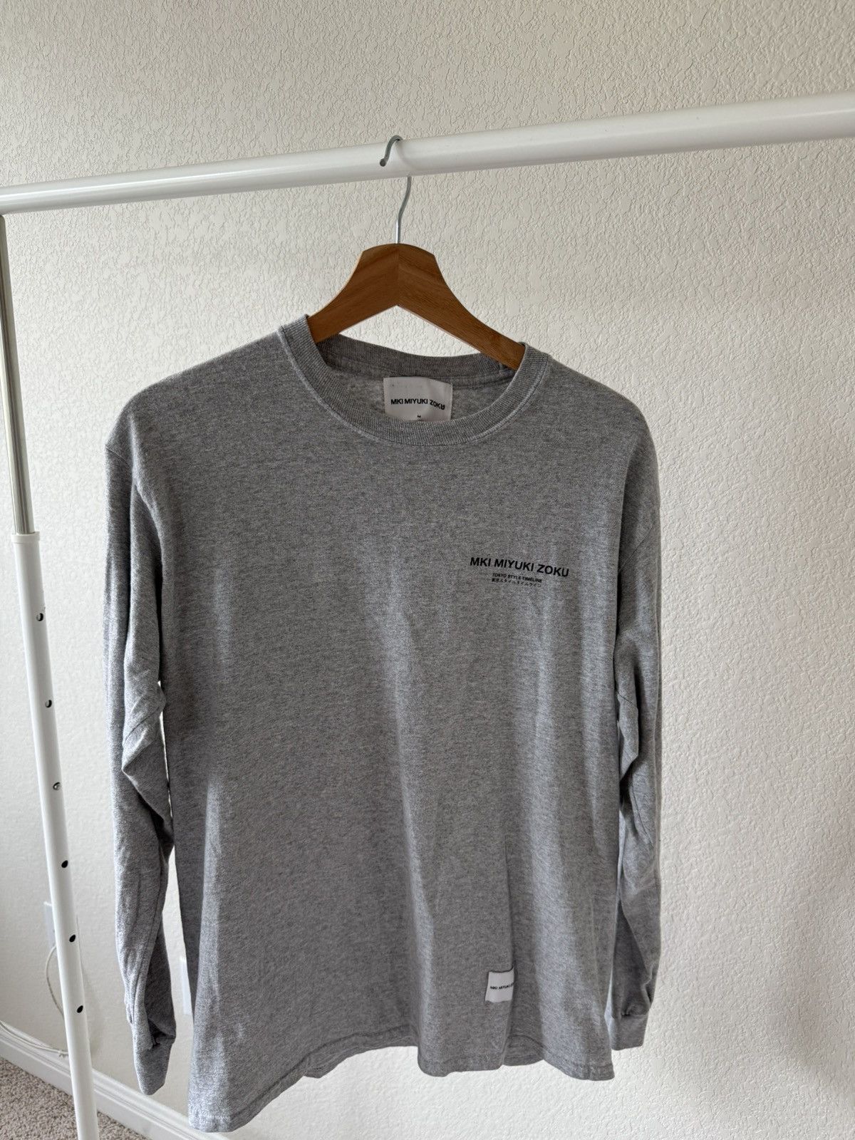 Mki Miyuki Zoku Tokyo Style Timeline L/S T-Shirt Size US M / EU 48-50 / 2 - 2 Thumbnail