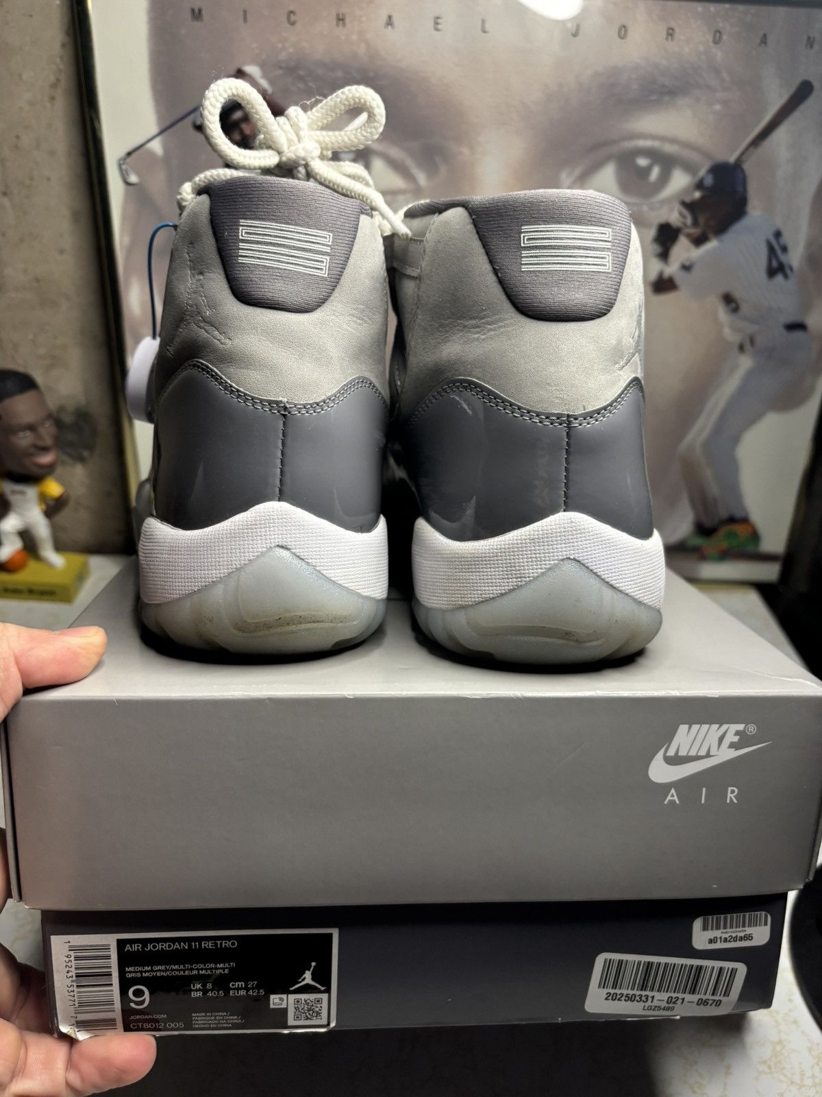 Jordan Brand Jordan Retro 11 ‘cool grey’ Size US 9 / EU 42 - 7 Thumbnail