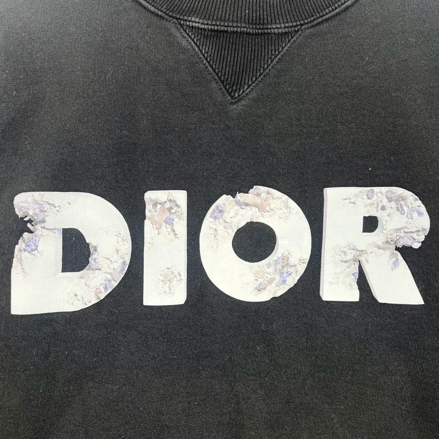 Dior Dior x Daniel Arsham 3D Logo Crewneck Sweatshirt. Size XS / US 0-2 / IT 36-38 - 6 Thumbnail