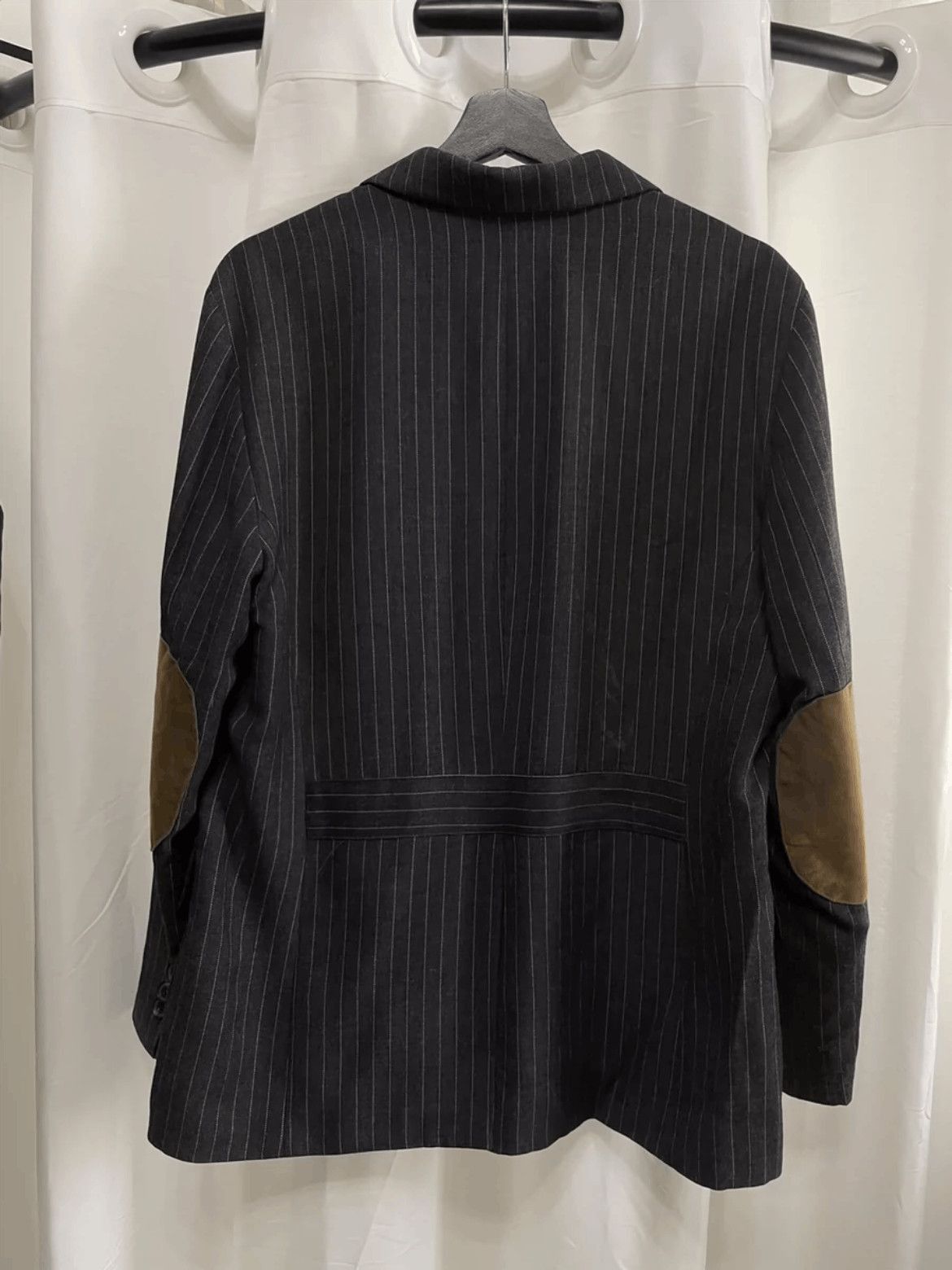 Comme des Garcons Comme Des Garcons Stripe Leather Patches Jacket Size US M / EU 48-50 / 2 - 2 Thumbnail