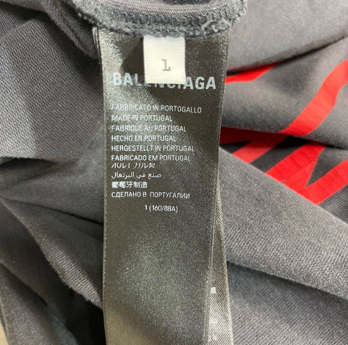Balenciaga Balenciaga 23AW Metal Logo Long Sleeve T-Shirt Size US S / EU 44-46 / 1 - 5 Thumbnail