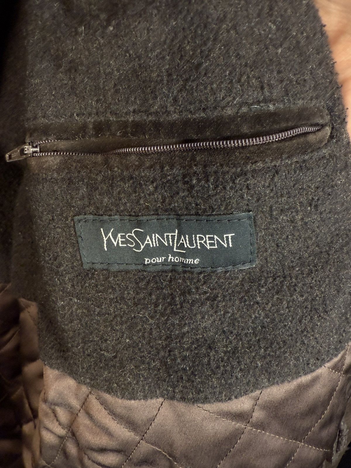 Yves Saint Laurent 90’s Suede YSL Leather Jacket Saint Laurent Leather Size US L / EU 52-54 / 3 - 4 Thumbnail
