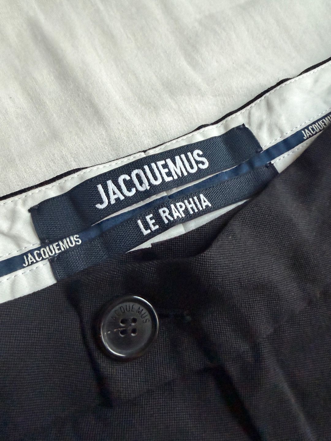 Jacquemus Jacquemus Pleated Ring Detailed Shorts In Black Size US 34 / EU 50 - 5 Thumbnail