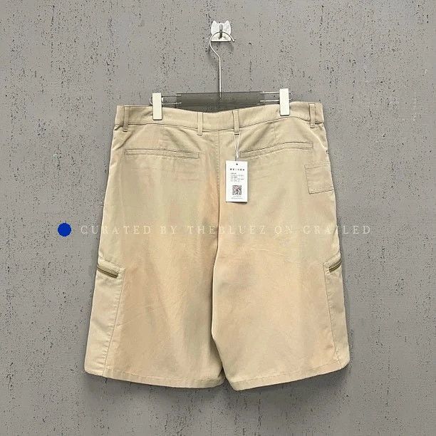 Dior Slim Fit Beige Zip Pocket Shorts Size US 36 / EU 52 - 1 Thumbnail