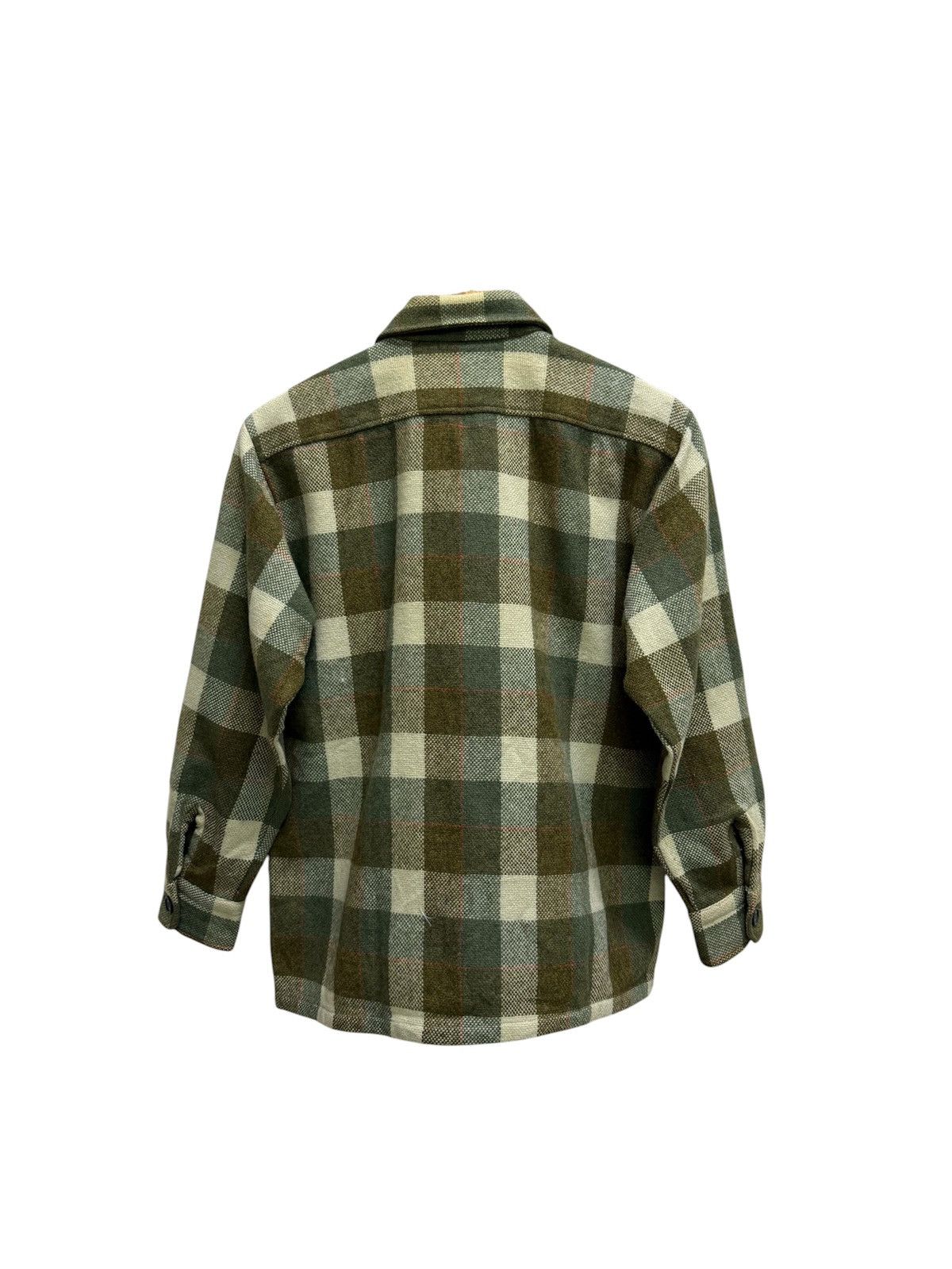 Vintage Vintage Leo polta Men's Sports Plaid Wool Button Up Shirt Size US M / EU 48-50 / 2 - 2 Thumbnail