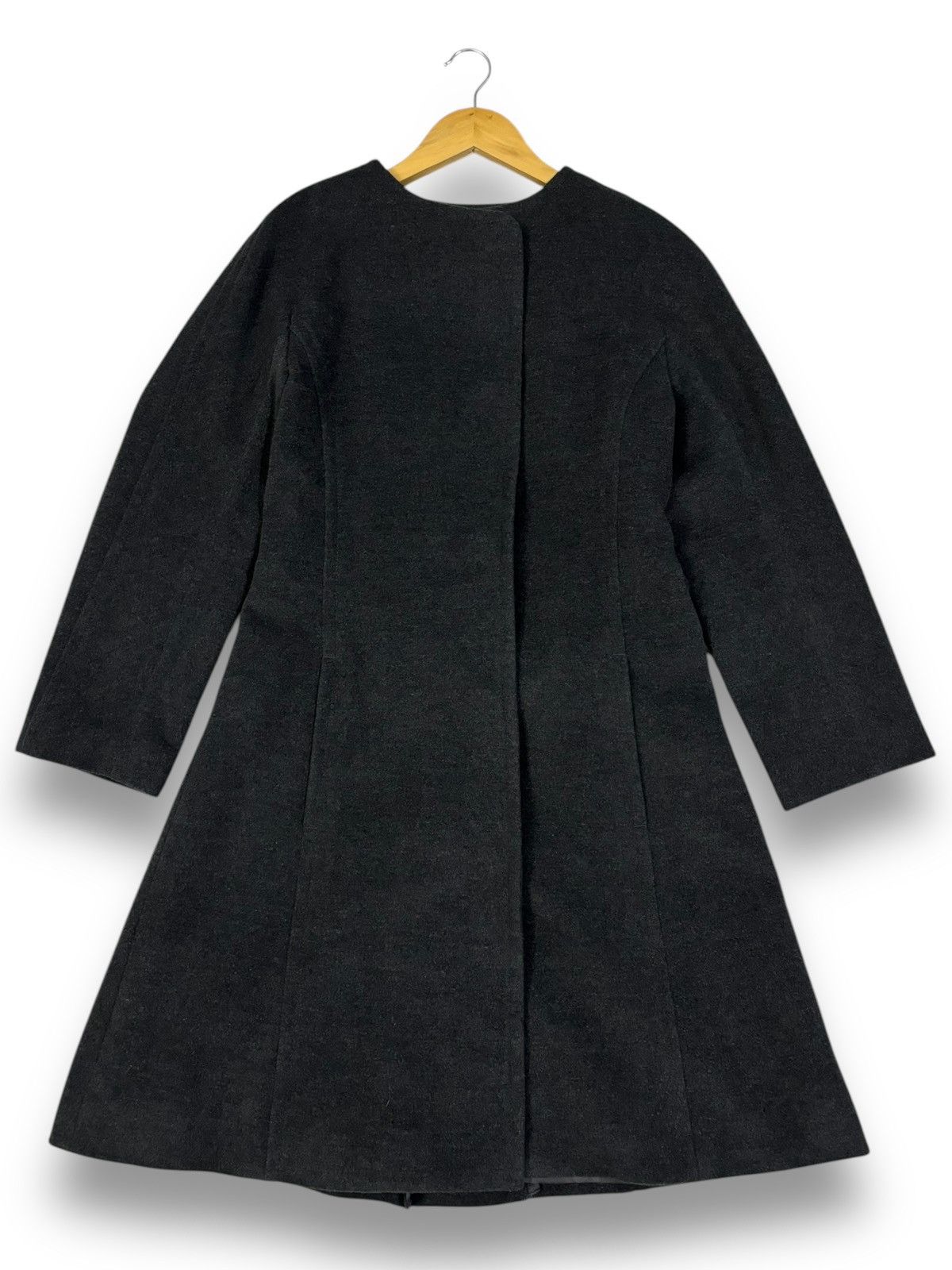 Hiroko Koshino Homme Hiroko BIS Wool Blend Overcoat by Designer Hiroko Koshino Size M / US 6-8 / IT 42-44 - 1 Thumbnail
