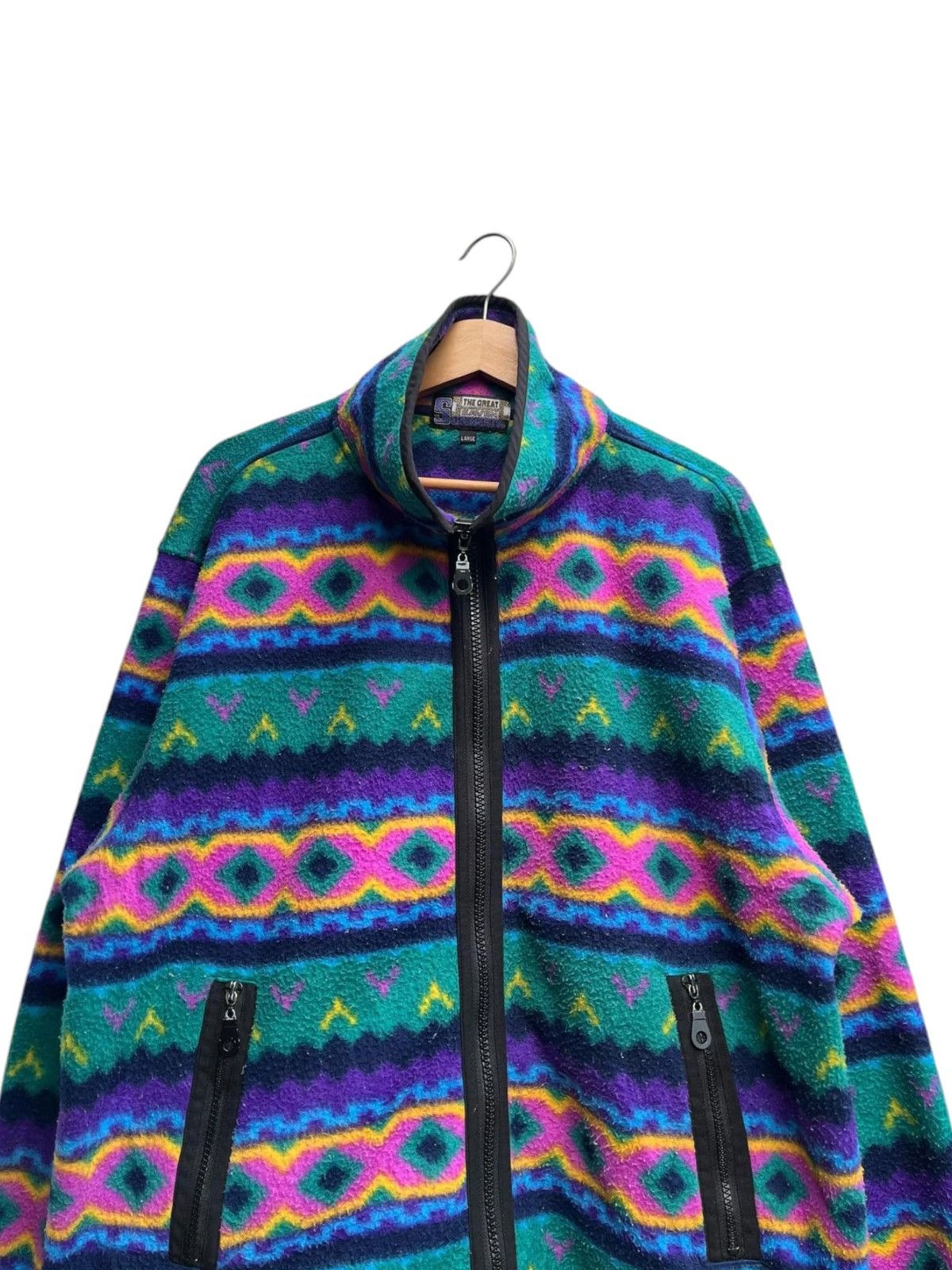 Native × Vintage The Great Heaven Sunbody Tribal Aztec Patagonia Style Size US L / EU 52-54 / 3 - 6 Thumbnail