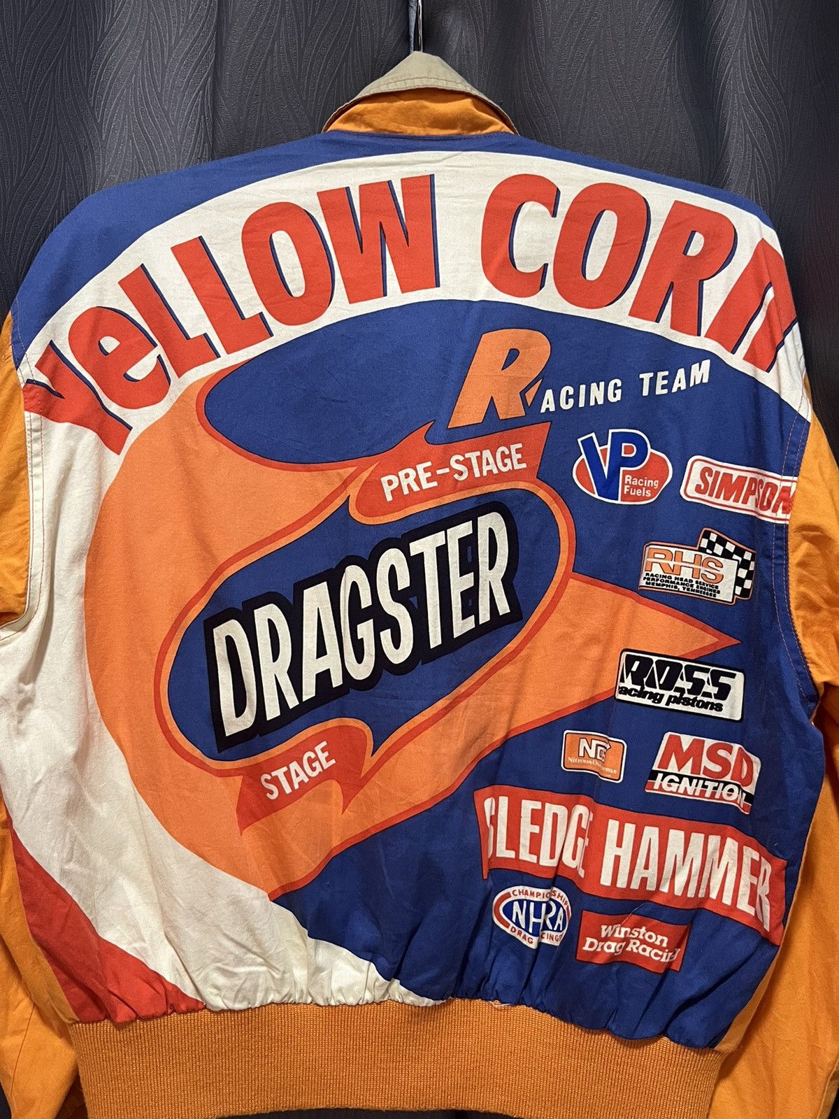Sports Specialties × YELLOW CORN RARE! Black Running Project by Yellow Corn Bomber Jacket Size US M / EU 48-50 / 2 - 6 Thumbnail