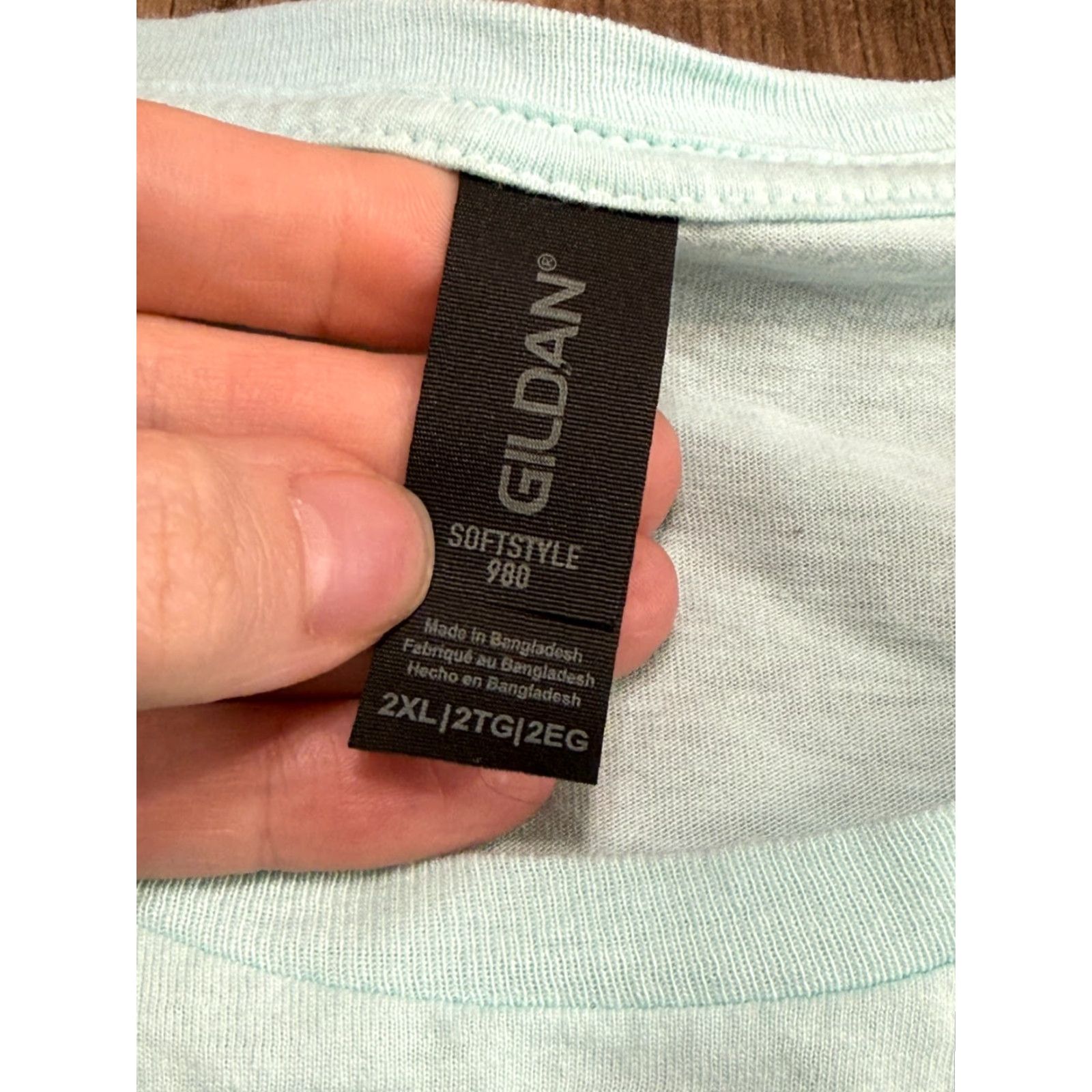 Gildan Gildan Shirts Men's 2XL Blue Black "Established 1914 Jackson Hole, Wyoming" T-Shirt Size US XXL / EU 58 / 5 - 4 Thumbnail
