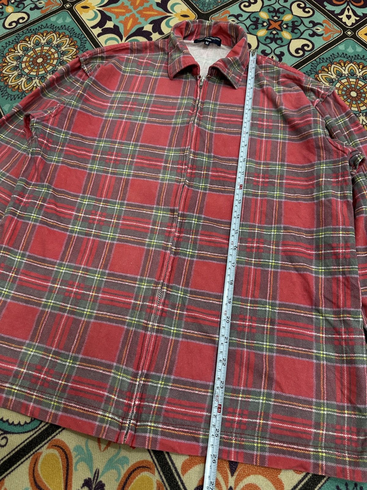 Comme des Garcons SS2005 Comme des Garcons Plaid Tartan Zipper Polos Jacket Size US M / EU 48-50 / 2 - 7 Thumbnail