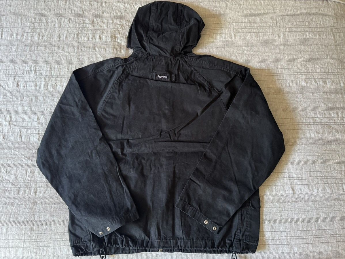 Supreme Supreme Hooded Raglan Jacket Black (SS26) Size US S / EU 44-46 / 1 - 2 Thumbnail