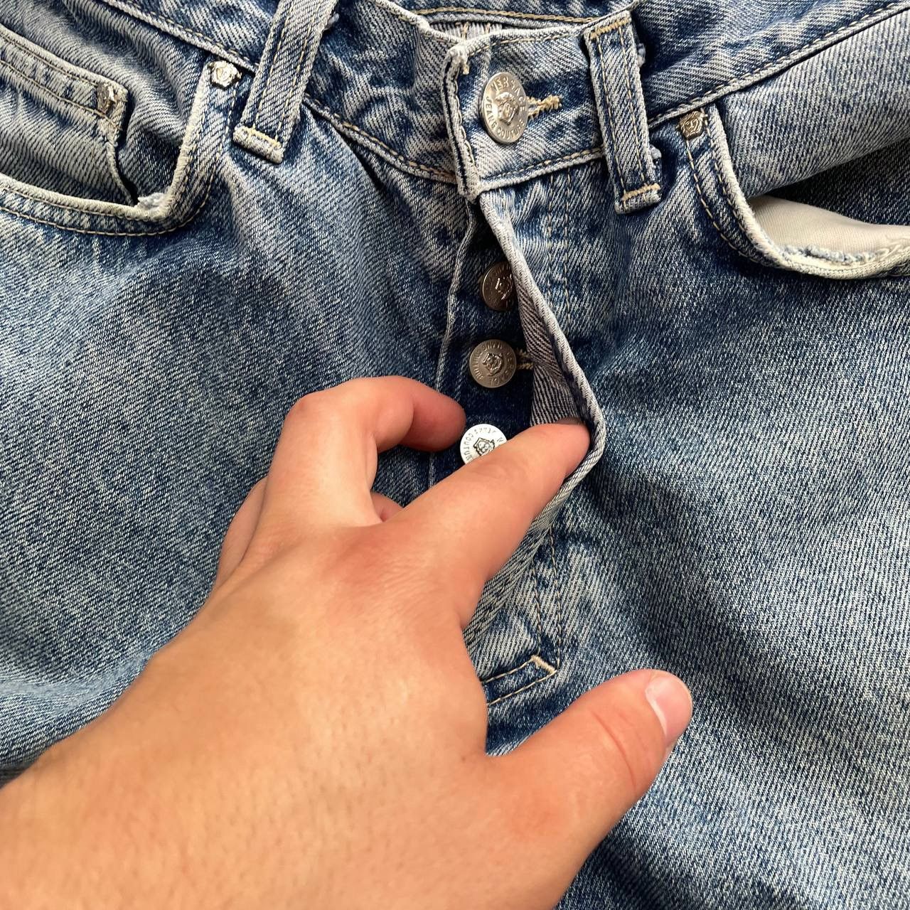 Versace Jeans Couture Vintage Versace Jeans Couture Straight Fit Jeans Blue W28 Size US 28 / EU 44 - 9 Thumbnail
