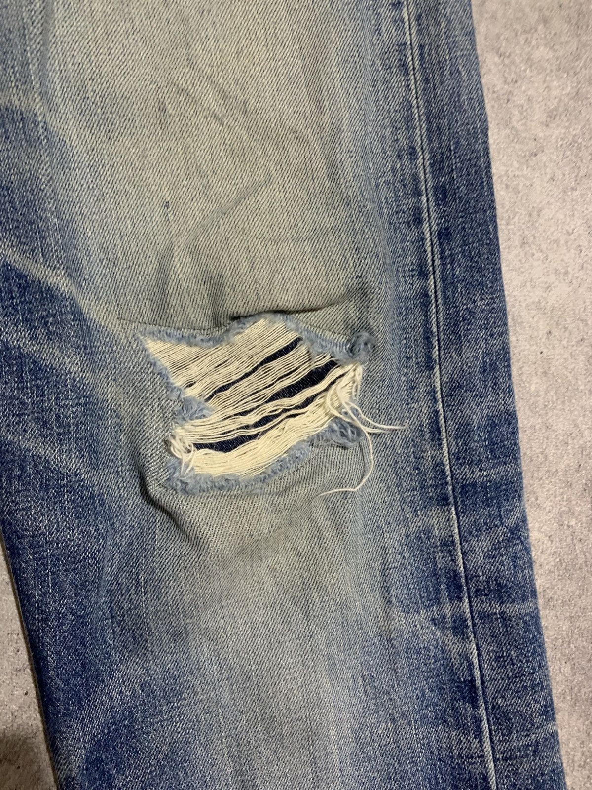 A.P.C. APC Denim selvedge distressed Size US 34 / EU 50 - 3 Thumbnail