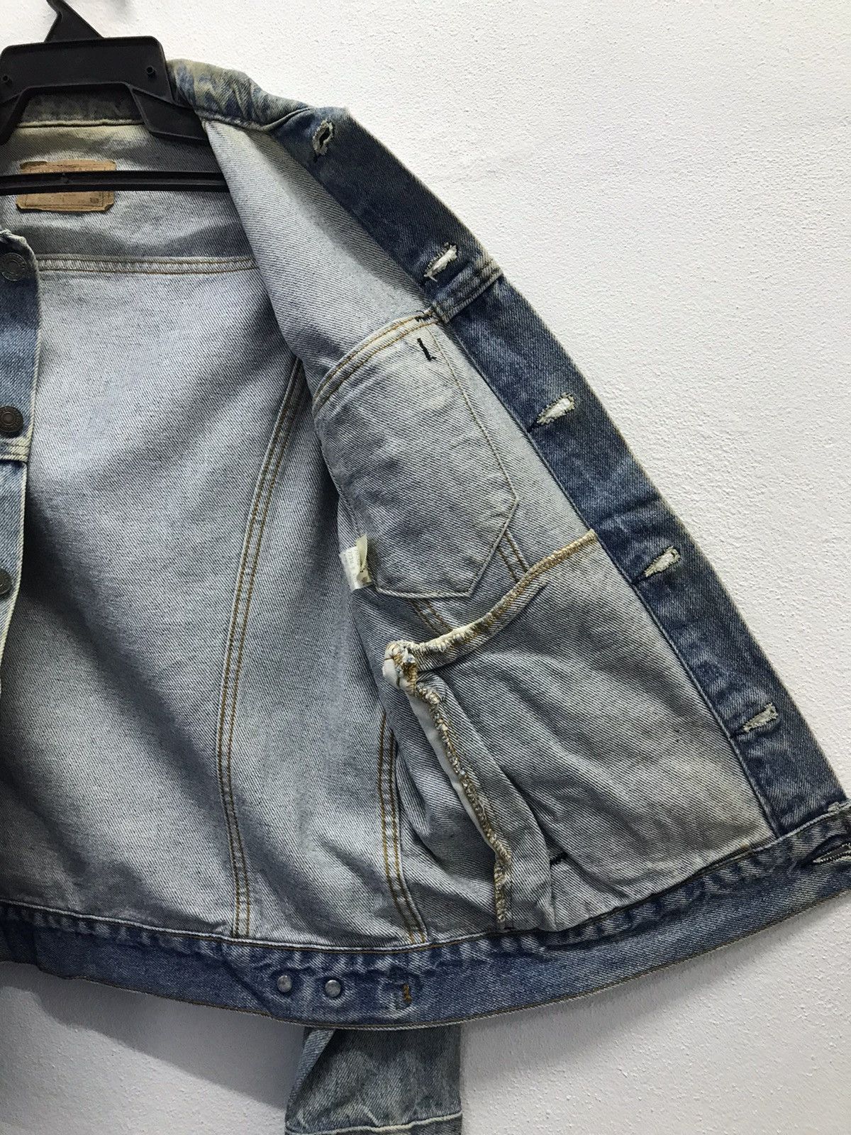 Levi's × Vintage Vintage Levi Strauss&Co Made In Usa Denim Jacket Size US M / EU 48-50 / 2 - 14 Thumbnail