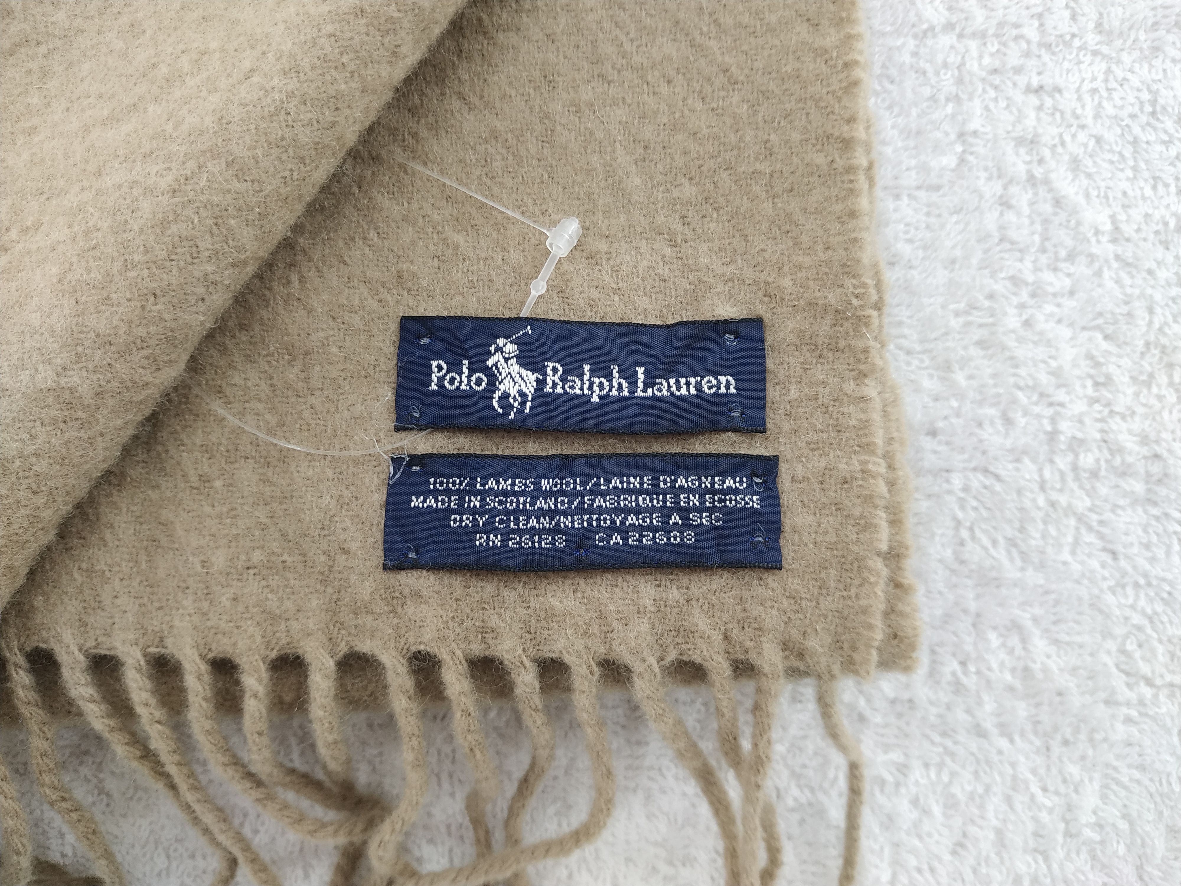 Polo Ralph Lauren Vintage Polo Ralph Lauren Scarf/Muffler/Neckwear MF470 Size ONE SIZE - 6 Thumbnail