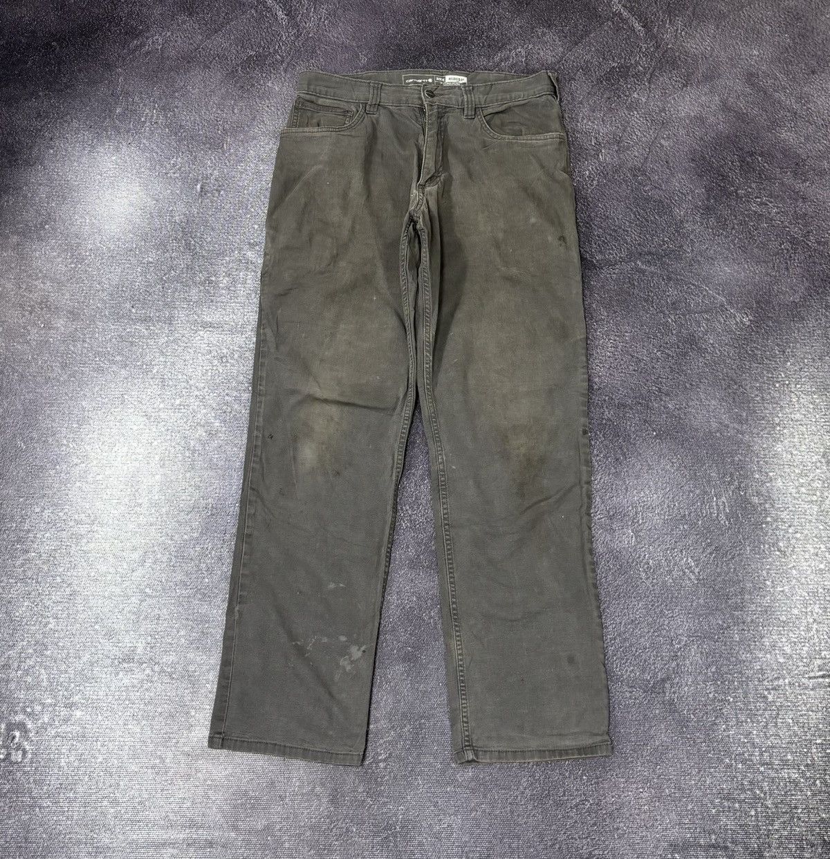 Carhartt Vintage Carhartt USA Gray Y2K Work Hype Pants Jeans Size US 32 / EU 48 - 2 Thumbnail