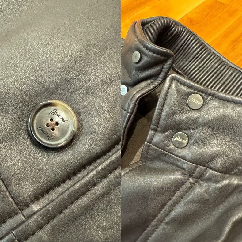 Brioni Brioni Brown coffee-colored lambskin down men's leather co Size US M / EU 48-50 / 2 - 5 Thumbnail