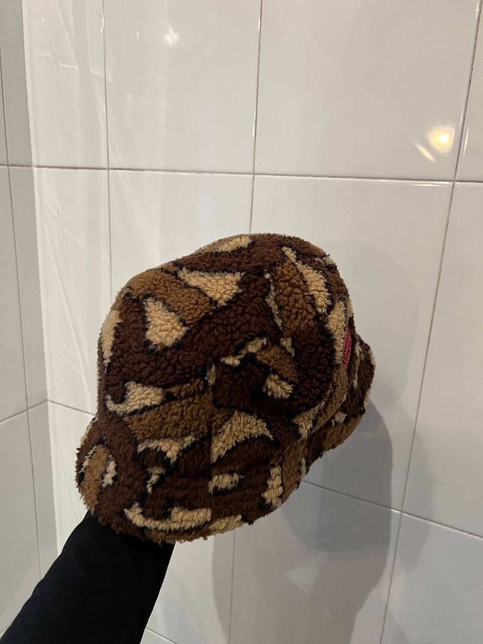 Burberry Burberry monogram sherpa bucket hat Size ONE SIZE - 7 Thumbnail
