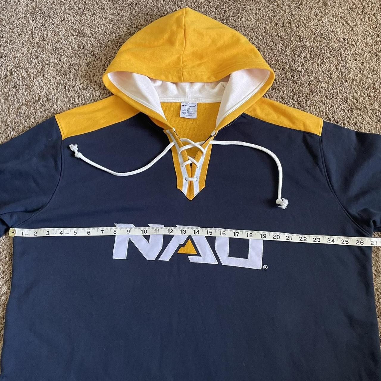 Champion NAU Champion Pullover Hoodie Northern Arizona University Size US XXL / EU 58 / 5 - 7 Thumbnail
