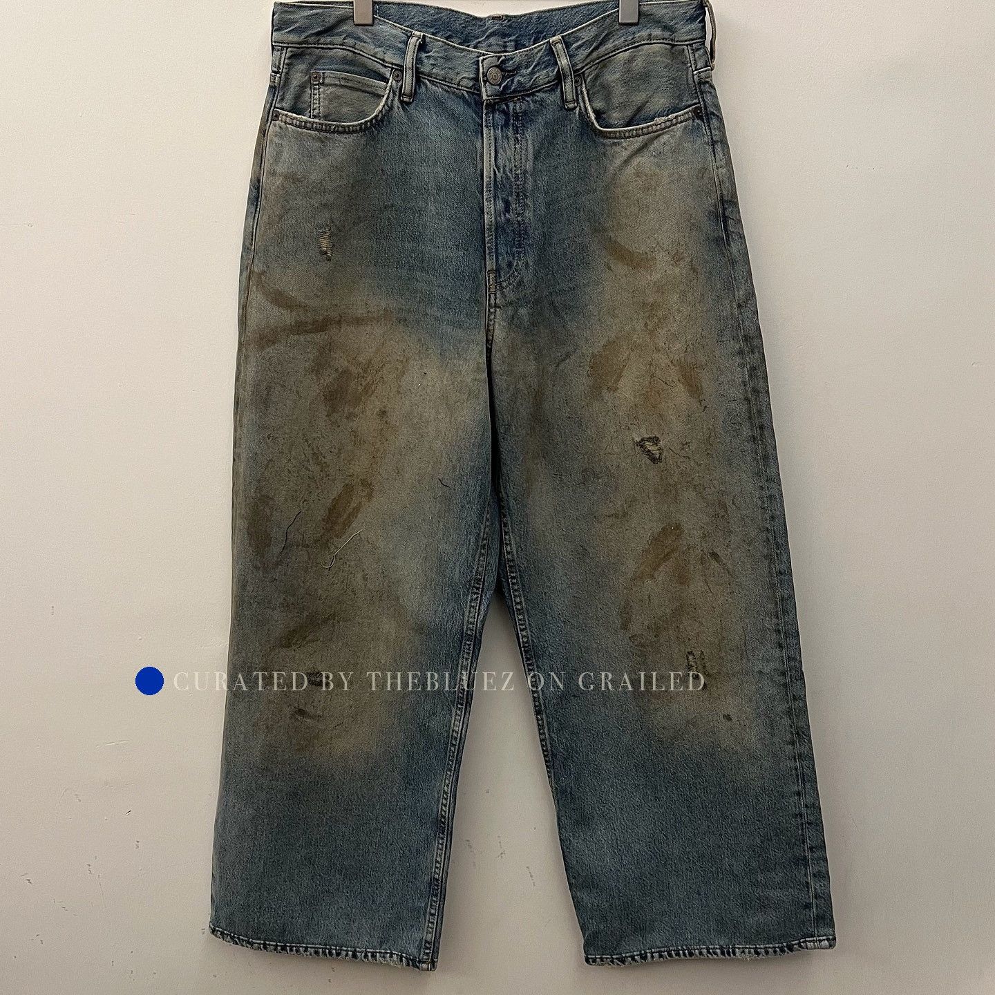 Acne Studios Vintage Blue Denim Jeans in Size 36 Size US 36 / EU 52 - 1 Thumbnail