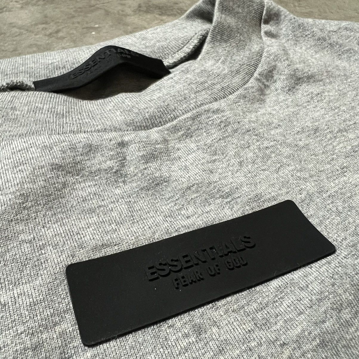 Essentials × Fear of God Fear of God FOG Essentials Basic Grey T-Shirt Size US L / EU 52-54 / 3 - 4 Thumbnail