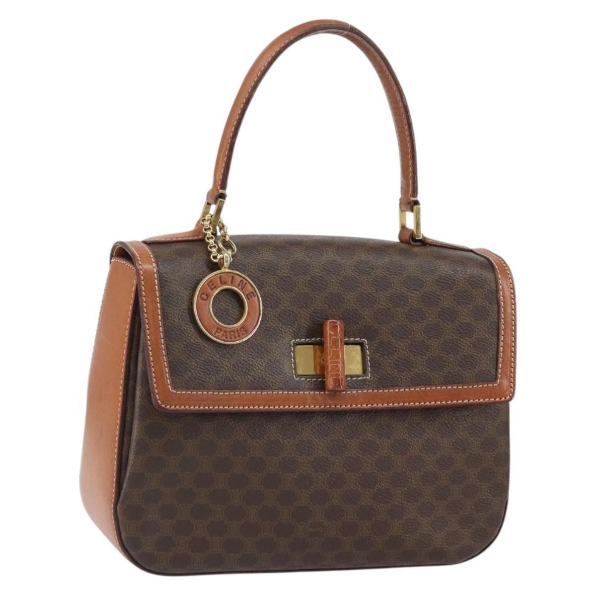Celine Celine Vintage Convertible Top Handle Macadam Coated Canvas Size ONE SIZE - 1 Thumbnail