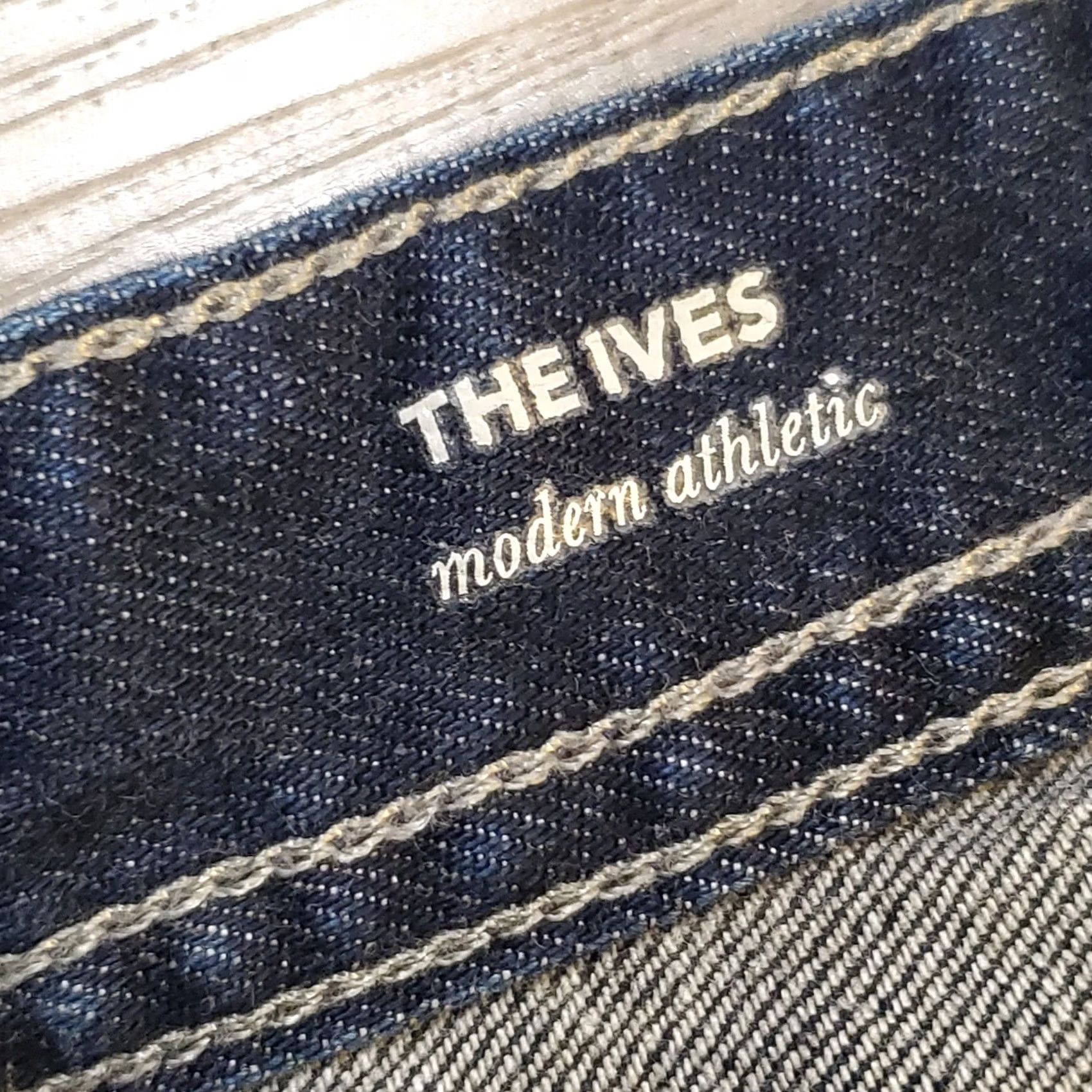 Vintage AG Adriano Goldschmied Jeans Mens 34 35 Blue Modern Athletic Fit Denim Ives Size US 34 / EU 50 - 7 Thumbnail