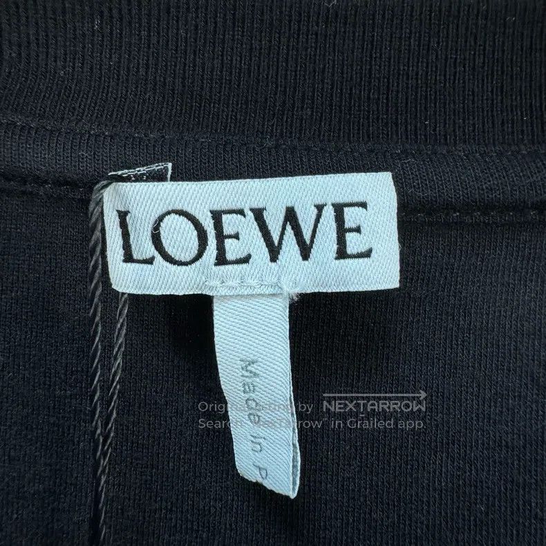 Loewe Loewe Irregular hem embroidered logo short-sleeve Size XS / US 0-2 / IT 36-38 - 5 Thumbnail