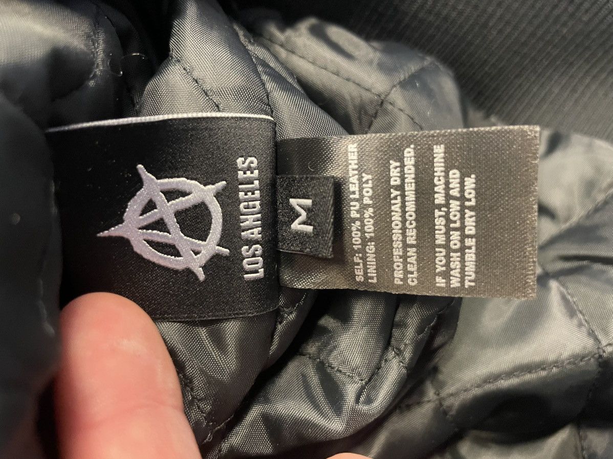 Revenge Revenge Leather Bomber Jacket Size US M / EU 48-50 / 2 - 5 Thumbnail
