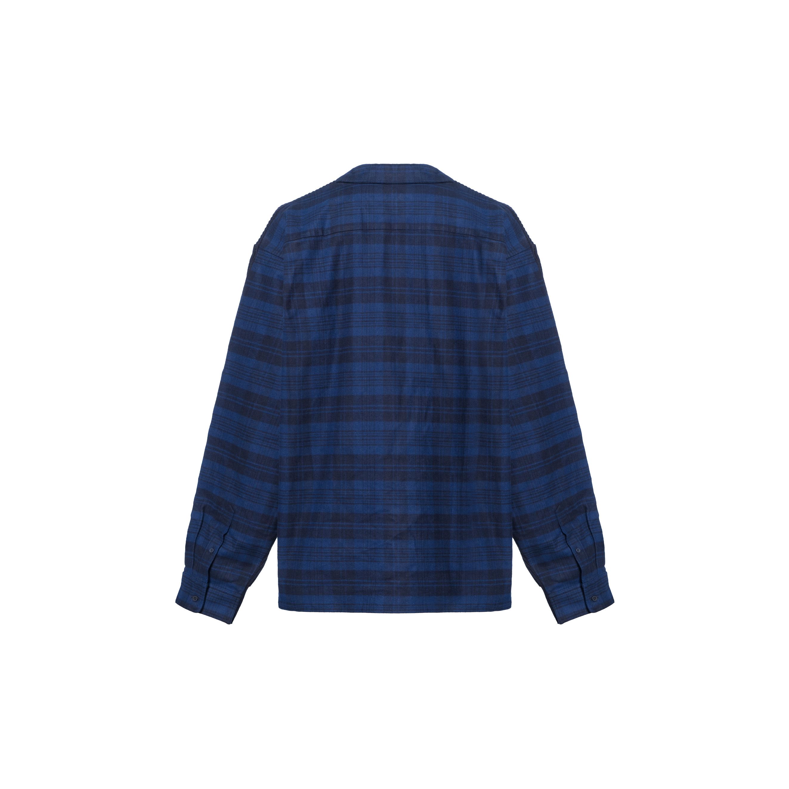 Balenciaga o1mt1gz0125 Hybrid V-Neck Shirt in Navy Blue Size US S / EU 44-46 / 1 - 2 Thumbnail