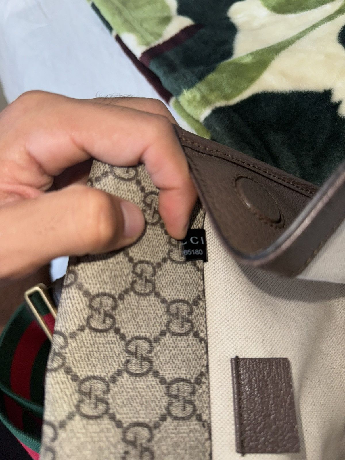 Gucci Gucci Supreme Web Neo Vintage Double Flap Messenger Bag Size ONE SIZE - 8 Thumbnail